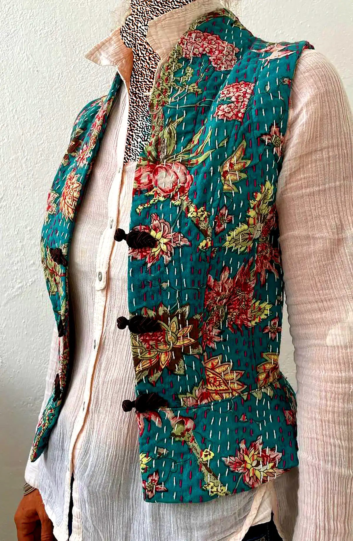 کت کوتاه سوزن دوزی