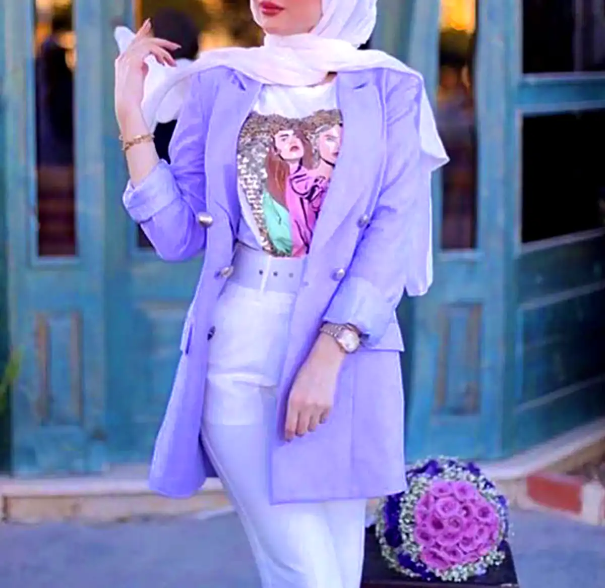 کت رنگی مینیمال