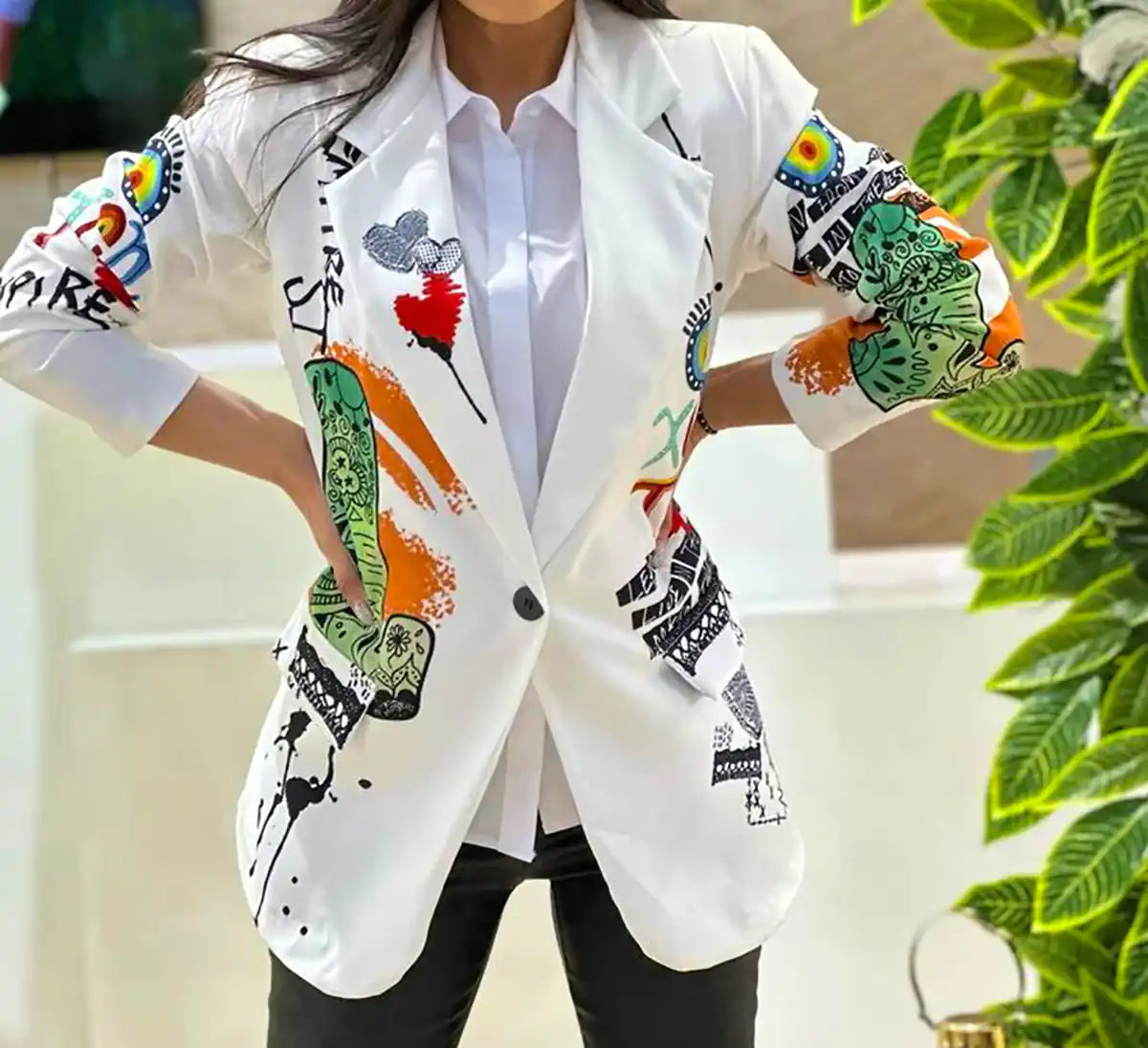 کت سفید مزونی
