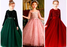 لباس تور عروسکی