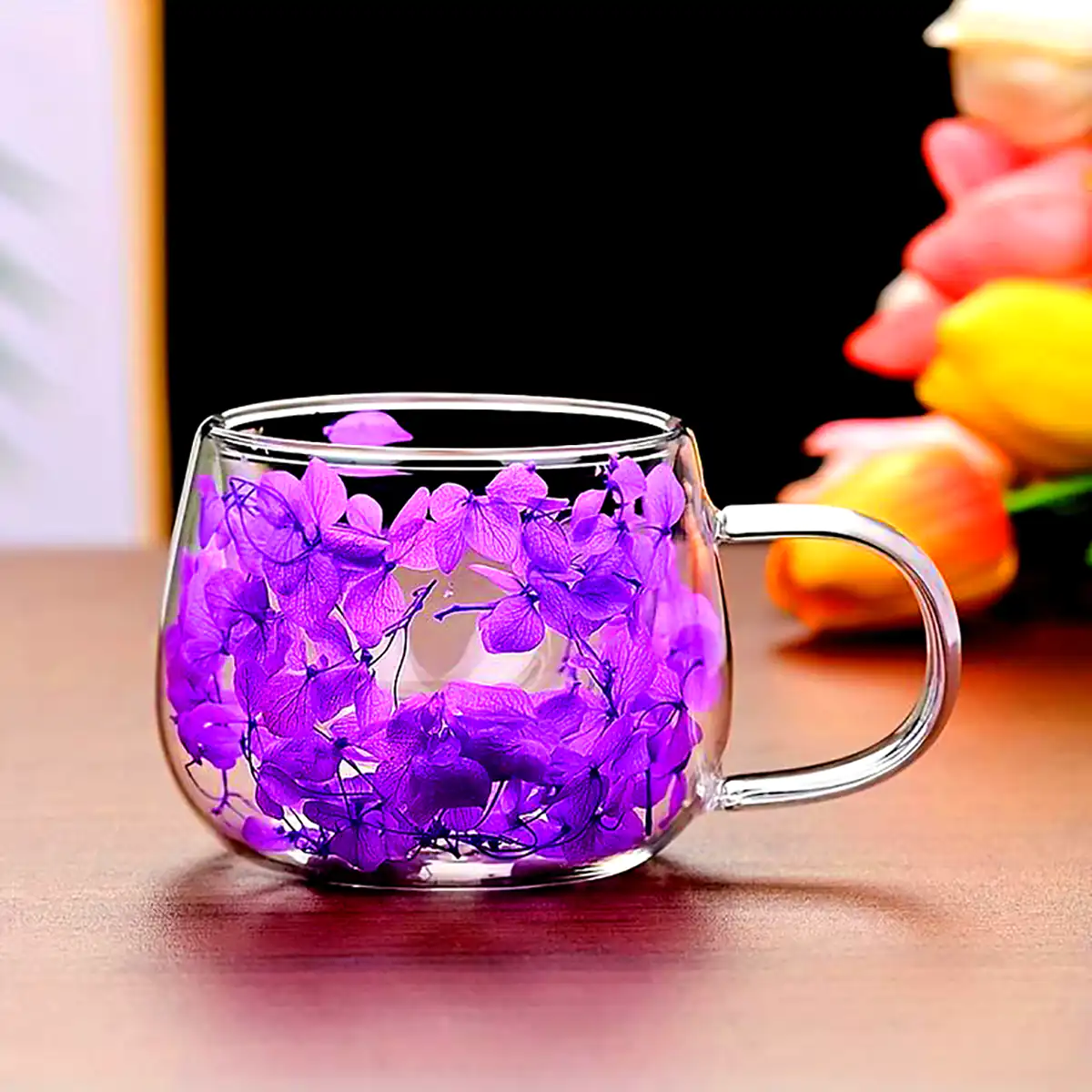 ماگ شیشه ای دوجداره