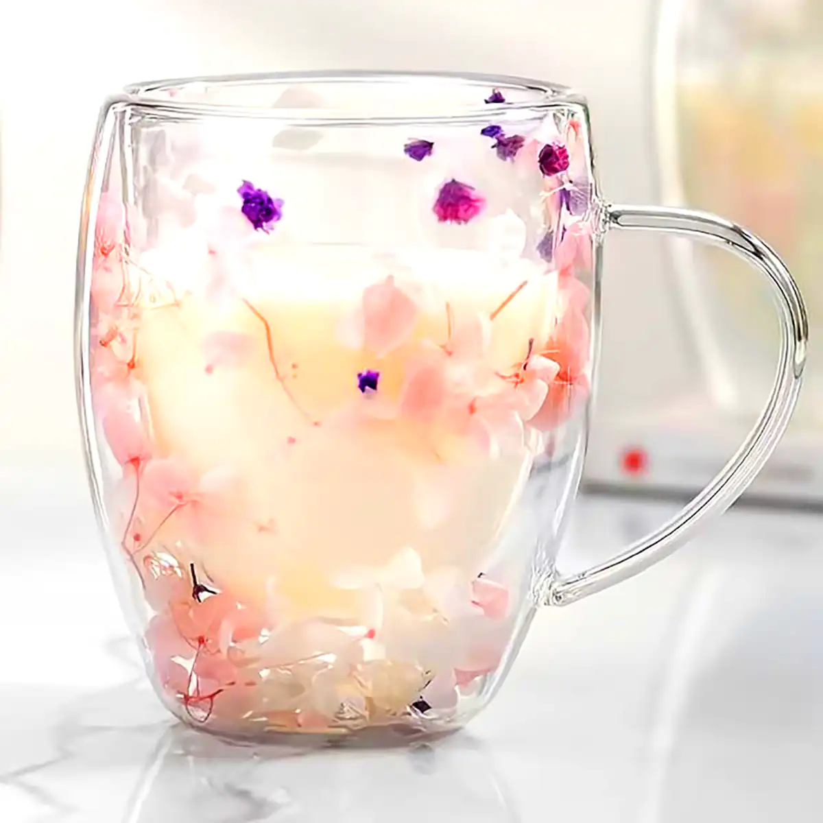 ماگ شیشه ای دوجداره