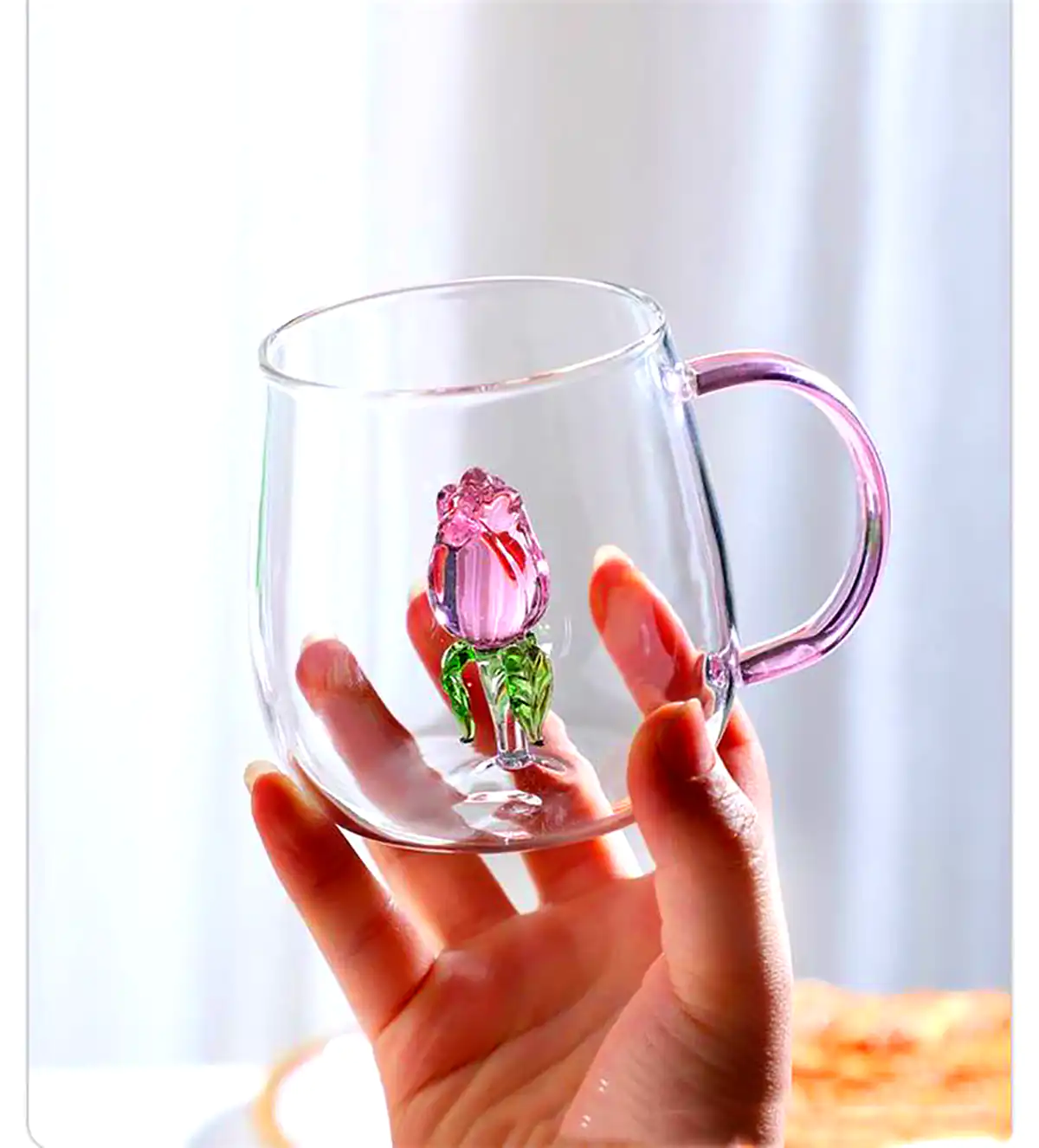 ماگ شیشه ای دوجداره