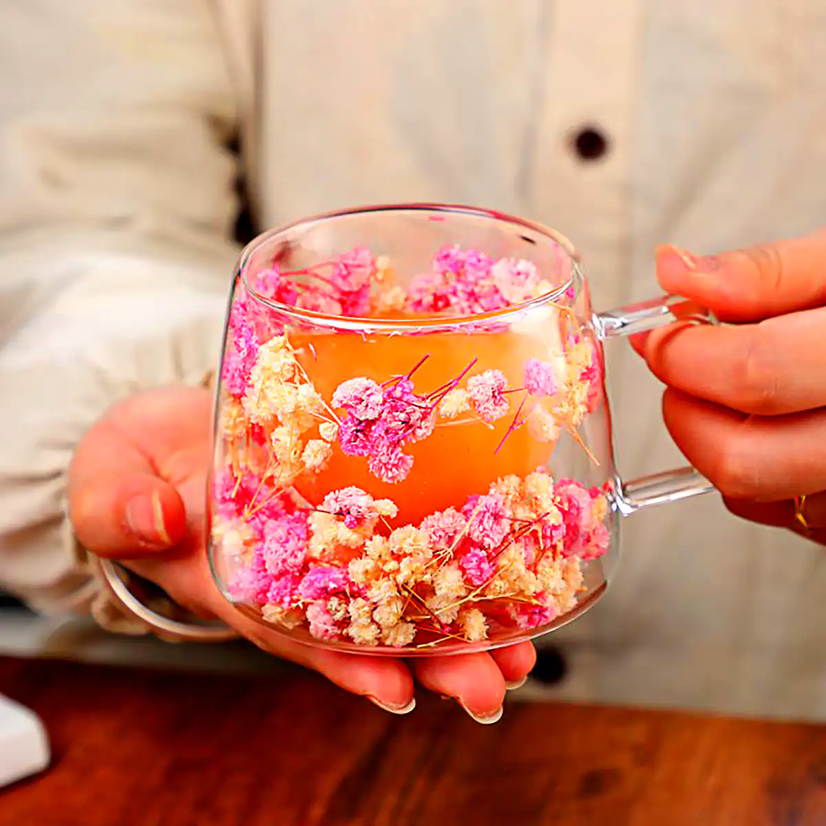ماگ شیشه ای دوجداره