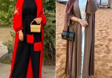 مانتو عبایی شیک