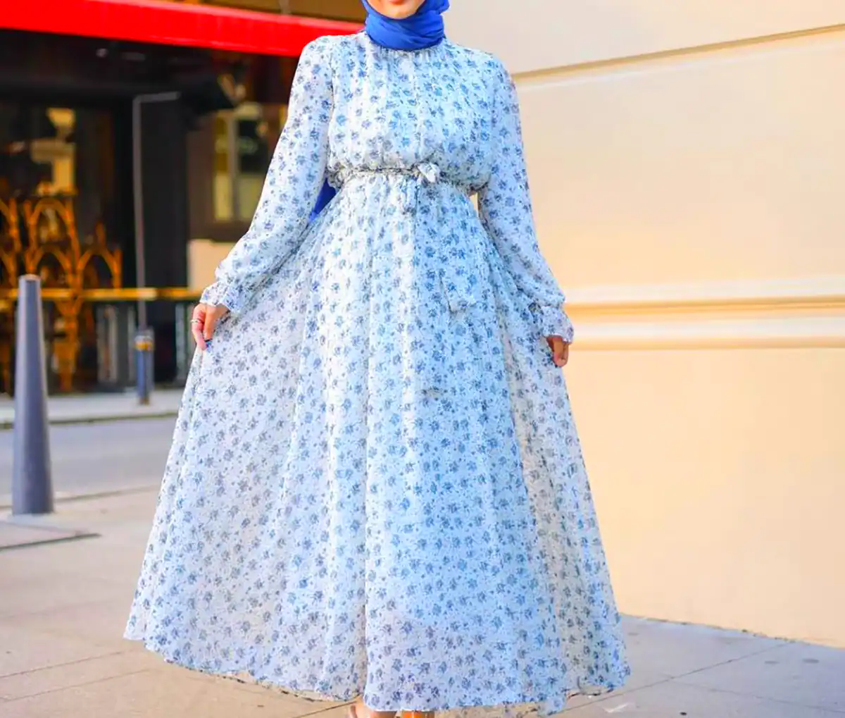 مانتو بلند گلگلی