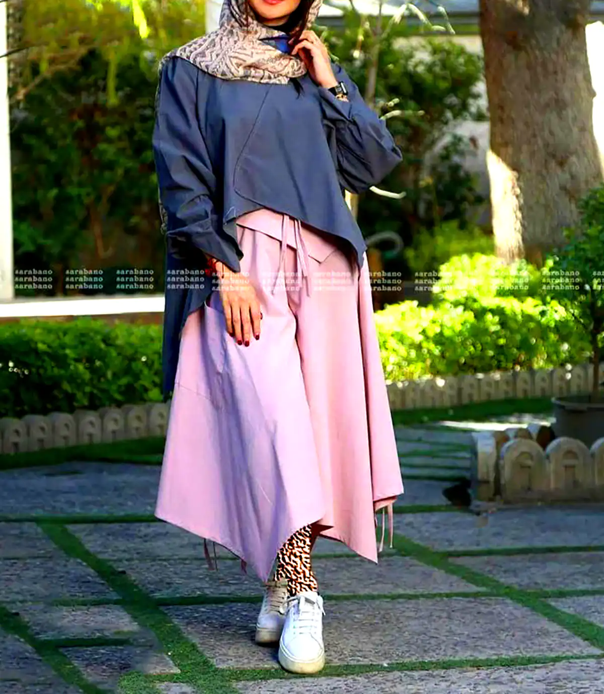 مانتو دامن کژوال راحت
