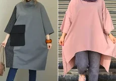 مانتو جلو بسته اسپرت بهاری