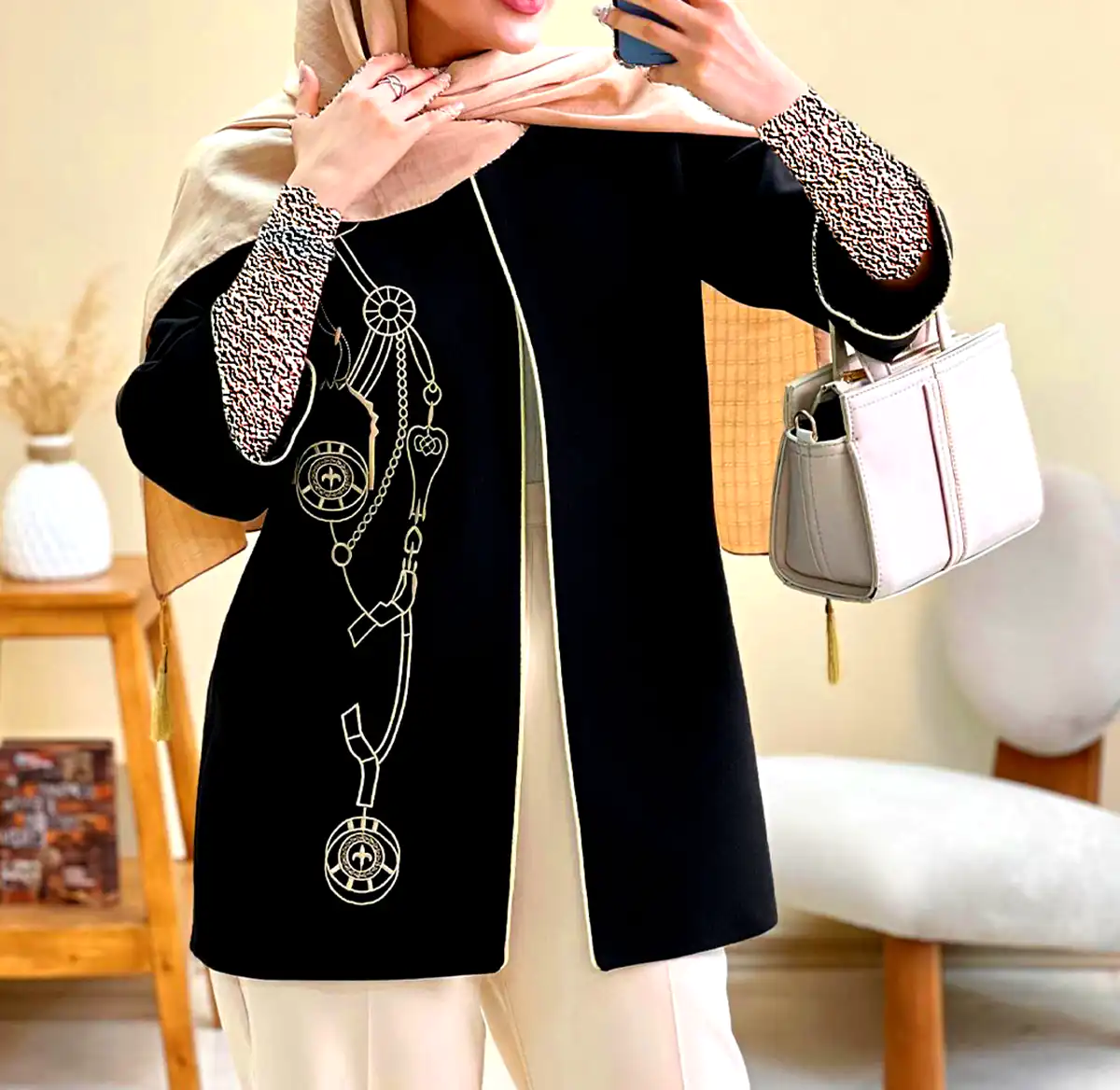 مانتو کرپ کلاسیک