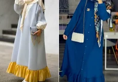 مانتو پیراهنی شیک جدید