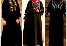 مانتو پیراهنی مدرن مشکی