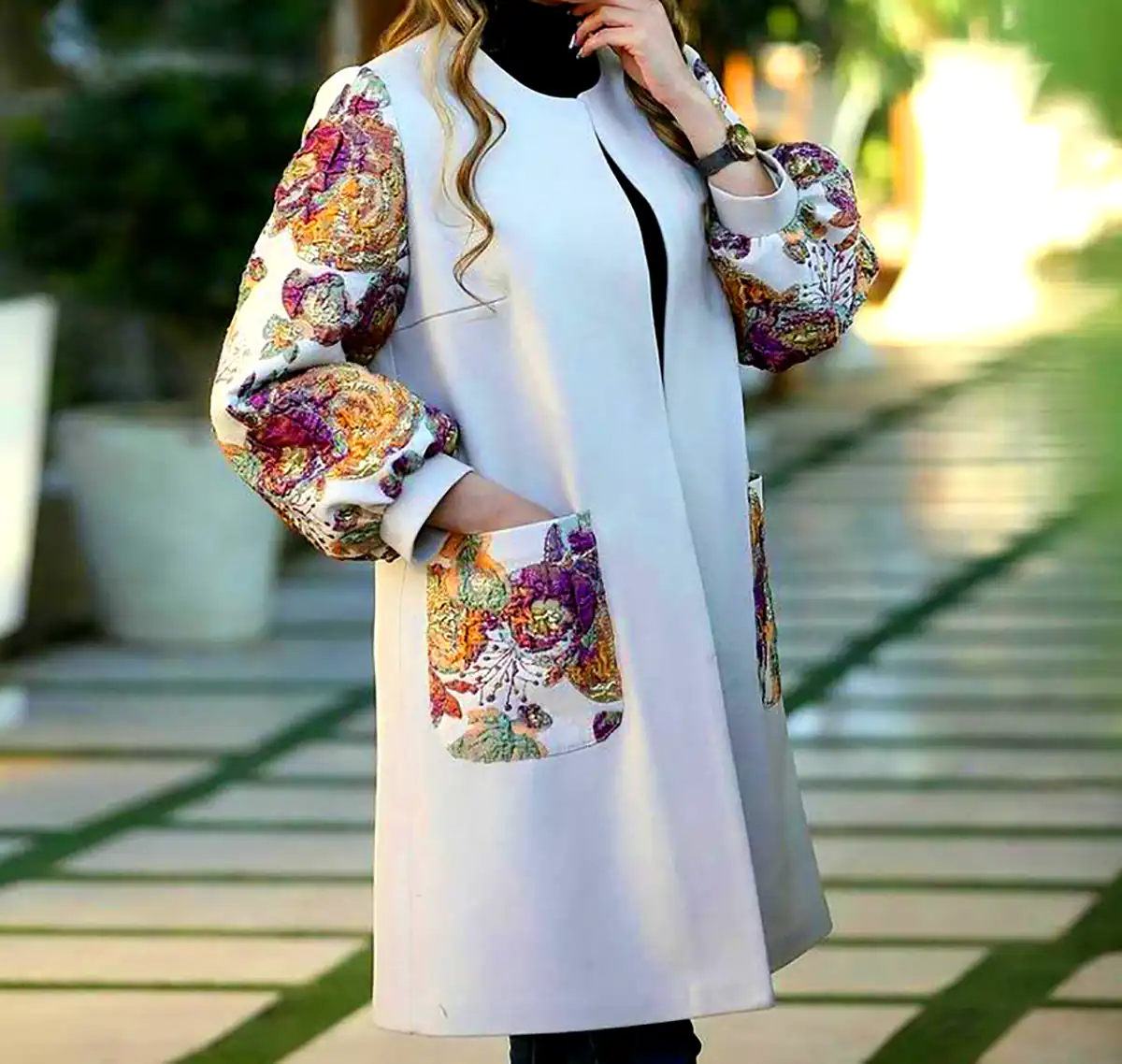 مانتو راسته شیک