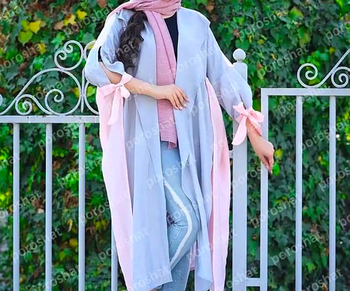 مانتو شاد و رنگی بهاری