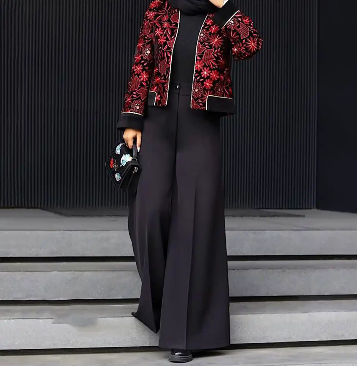 مانتو شلوار زنانه ترند شیک