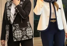 مانتو سوزی دوزی شده شیک