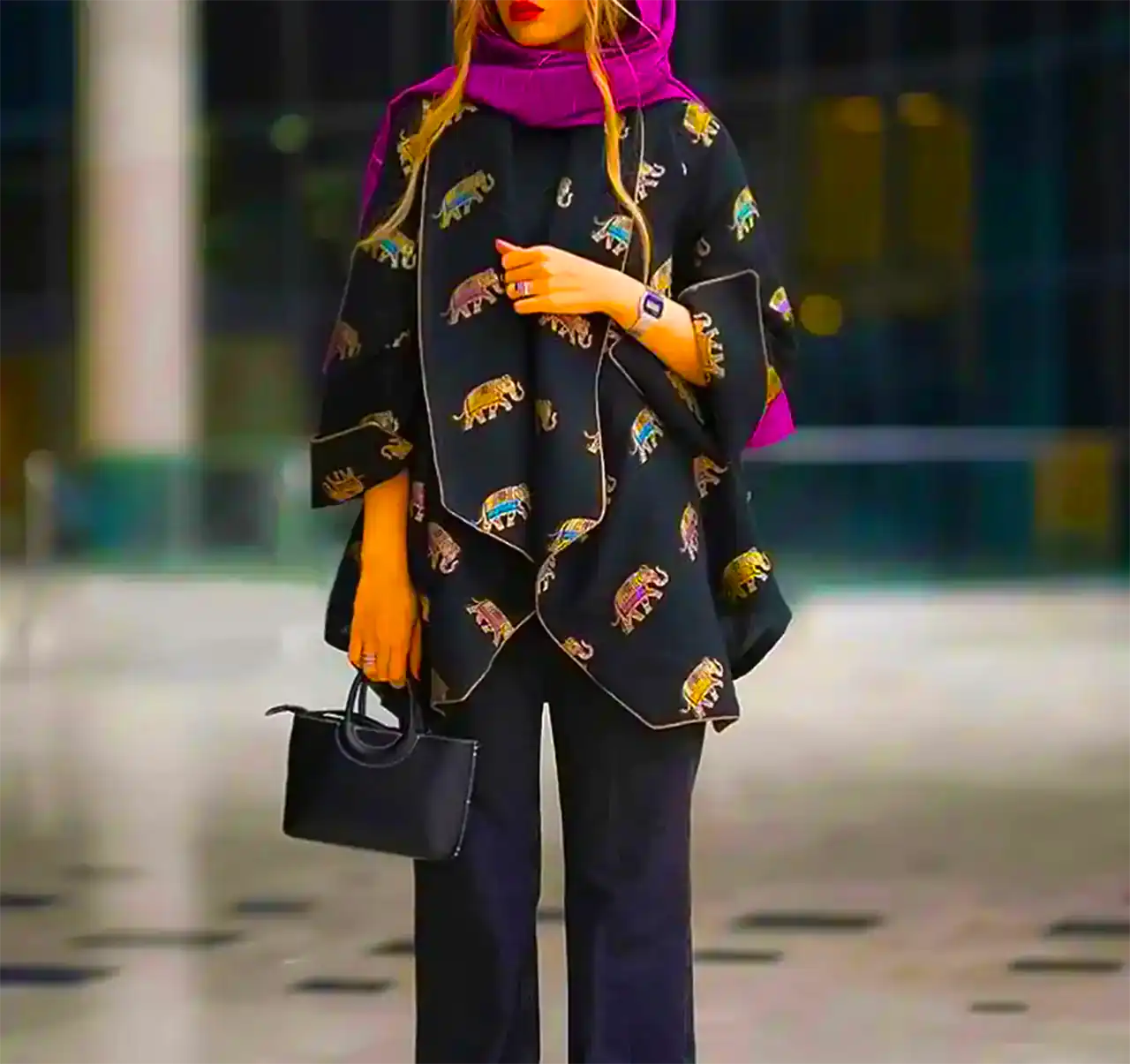 مانتو ترند برای تیپ شیک زمستانی