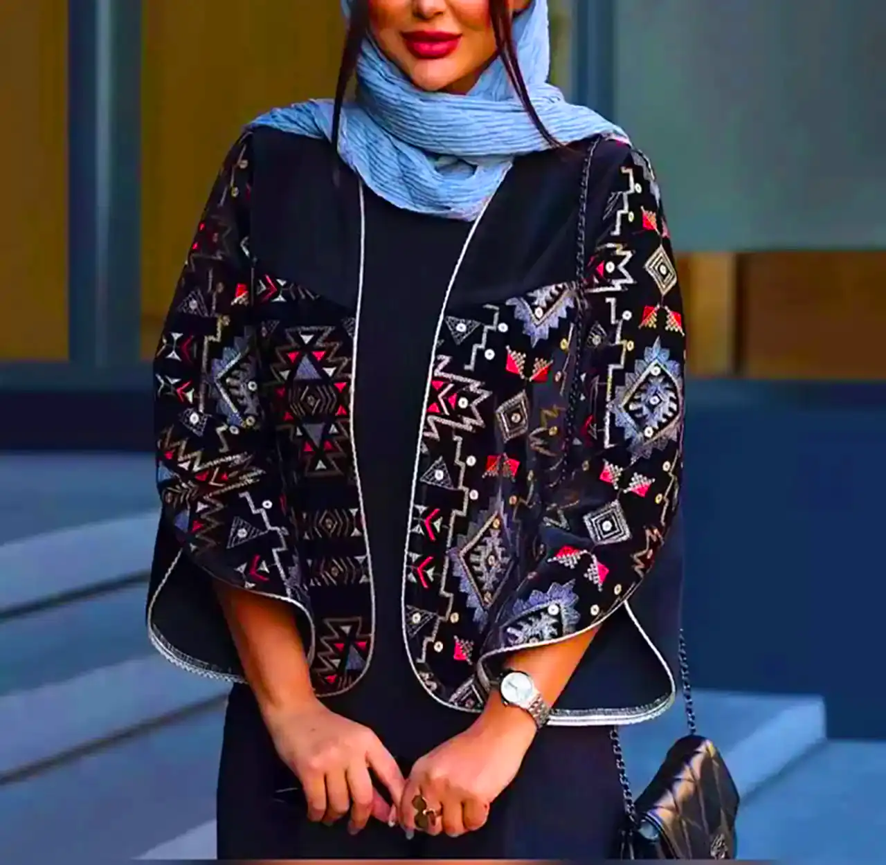 مانتو ترند برای تیپ شیک زمستانی