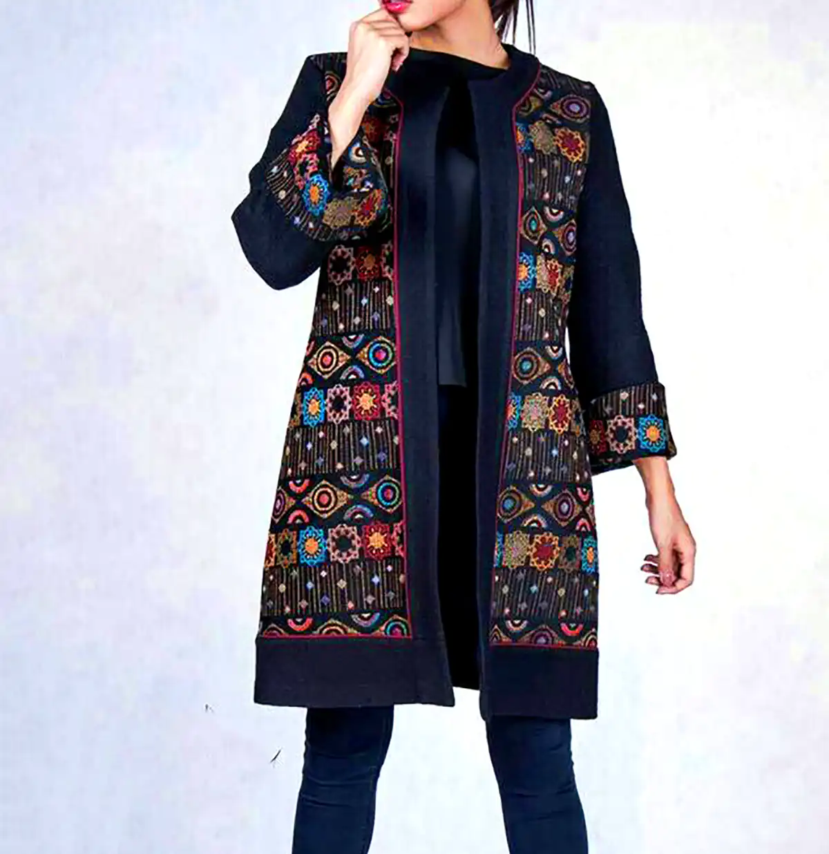 مانتو زنانه کلاسیک