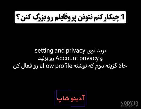 آموزش ذخیره کردن عکس پروفایل اینستاگرام و کپی آن در اندازه اصلی - ماگرتا