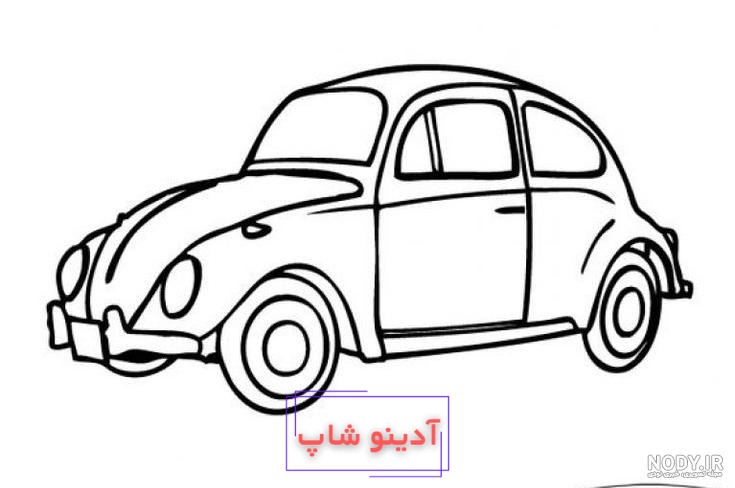 آموزش نقاشی ماشین پلیس + رنگ آمیزی