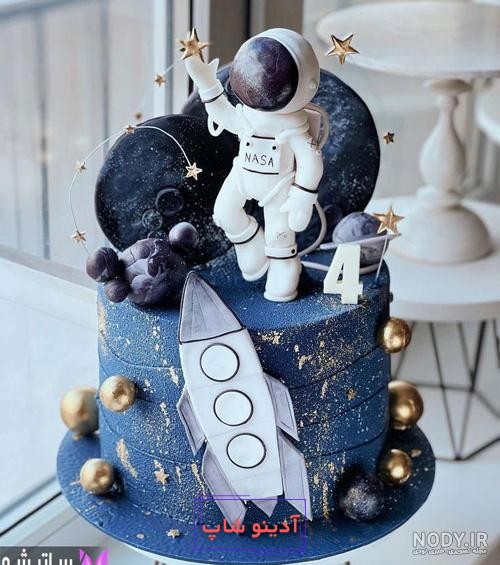 تاپر کیک تولدپسرانه تم بن تن | کالندز