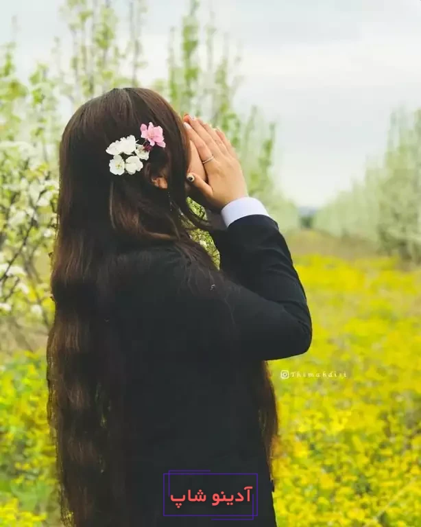 عکس از پشت سر دختر برای پروفایل - مینویسم