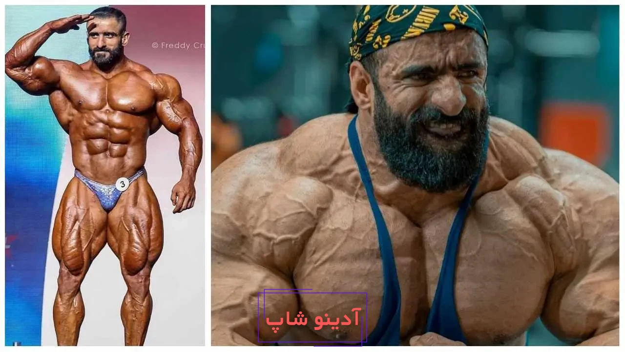 عکس| ترسناک‌ترین تصویر از هادی چوپان/ قهرمان مسترالمپیا از گرگ ایرانی  رونمایی کرد