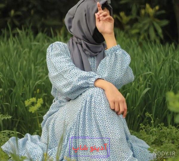 عکس دختر نیم رخ با حجاب برای پروفایل
