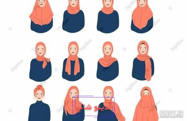عکس دخترانه باحجاب فانتزی برای پروفایل
