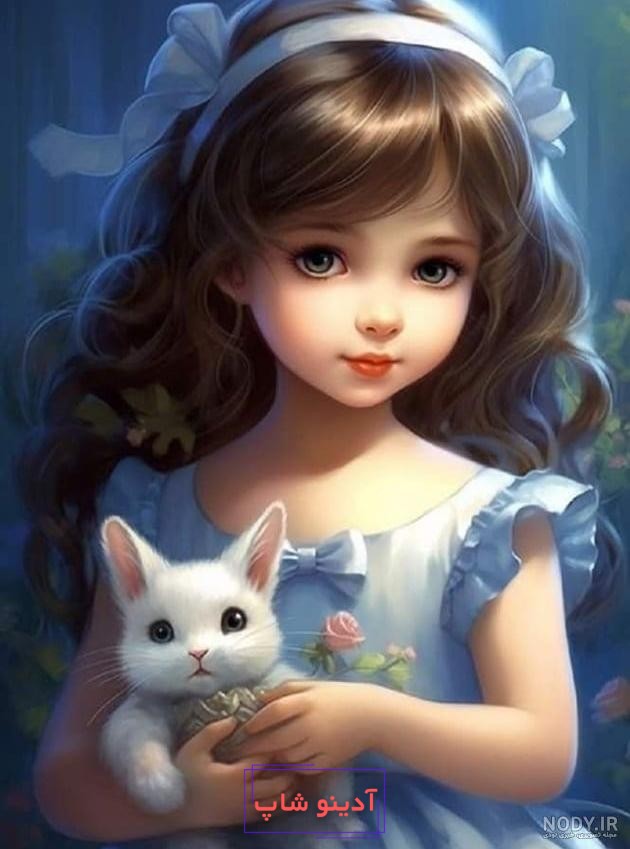 24 عکس دخترونه شیک و باکلاس برای پروفایل کودکانه 2024 - اسباب بازی جو