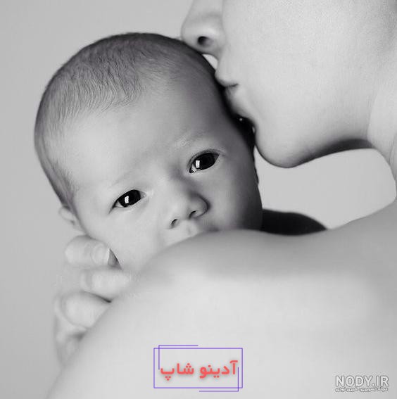 عکس پروفایل بچه با مادر