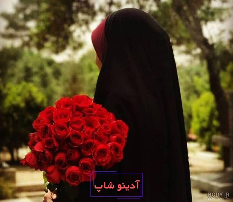 عکس پروفایل دخترونه با حجاب کارتونی