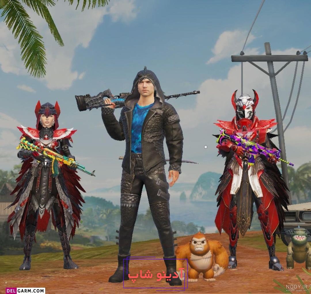 عکس پرچم کردستان برای پروفایل پابجی