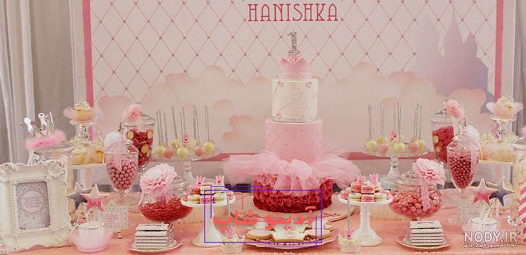 عکس کیک تولد دخترانه جدید ۱۴۰۳ - عکس نودی