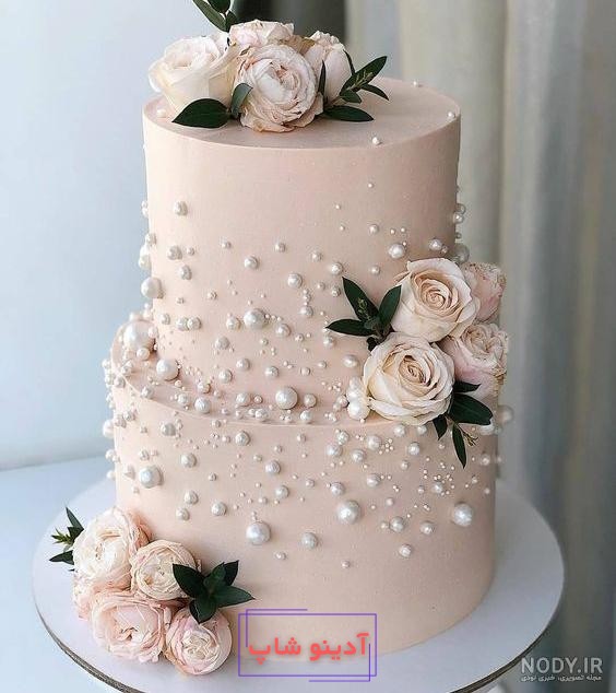 عکس کیک عروس دامادی