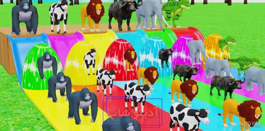 عکس گاو کارتونی زیبا - عکس نودی