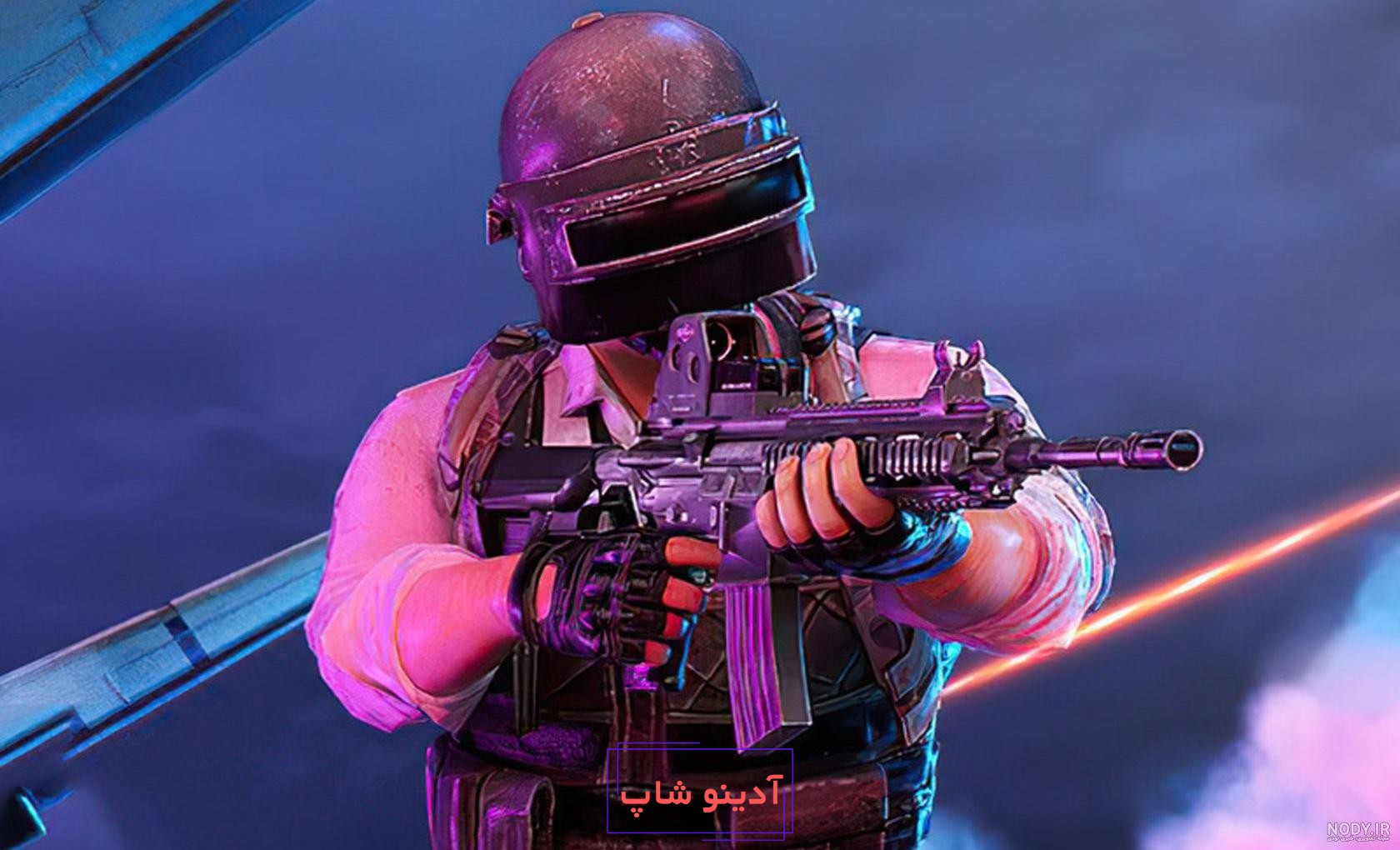 عکس گذاشتن روی پروفایل پابجی