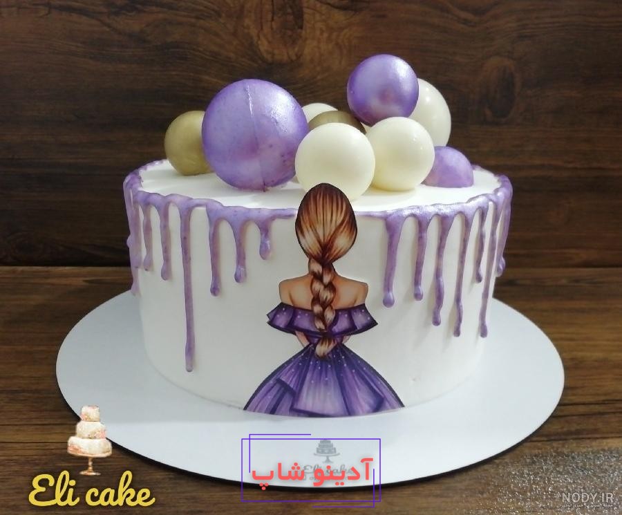 عکس‌های بسیار زیبا، شیک و لاکچری کیک تولد دخترانه - Tjoor