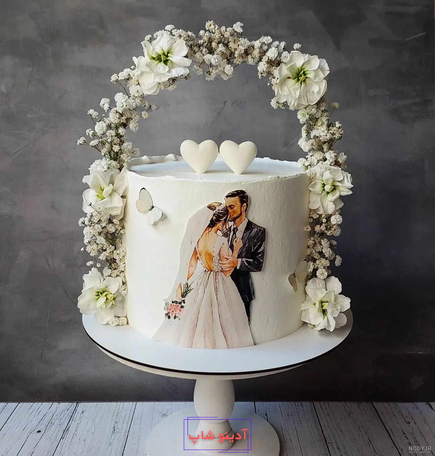 73 مدل کیک عروسی و عقد جدید 2024 خاص و لاکچری | ساتیشو