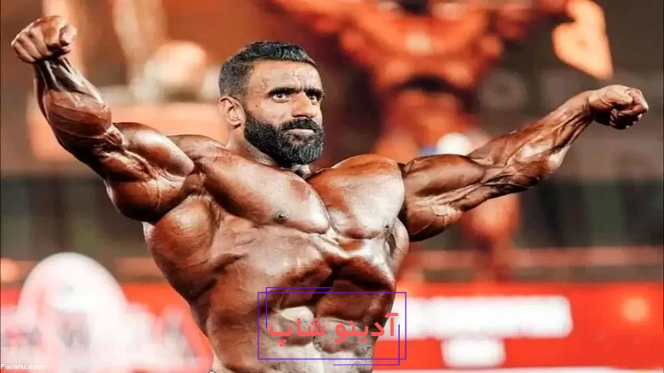 مقایسه عضلات رونالدو با هادی چوپان/عکس