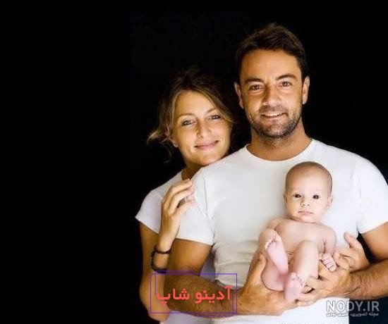 ژست عکس نوزاد با پدر و مادر: 20 ایده ژست + عکس