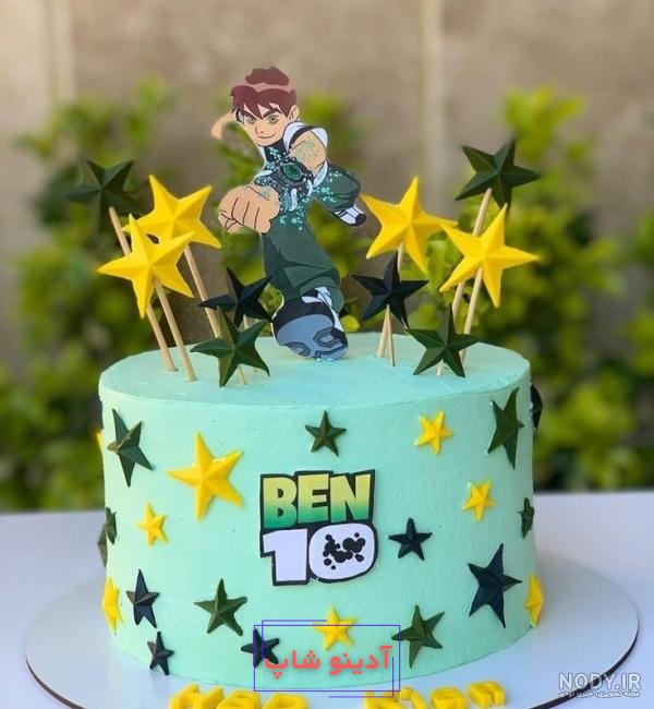 کیک فوندانت بن تن😍😍