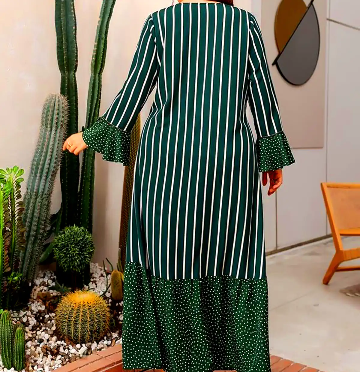 پیراهن سنتی رنگی