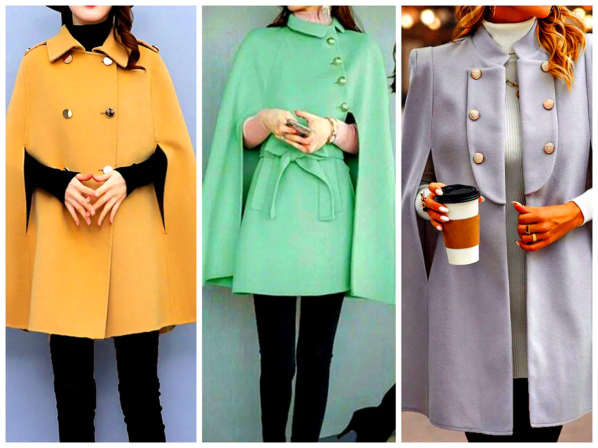 پالتو پانچ شیک و کاربردی