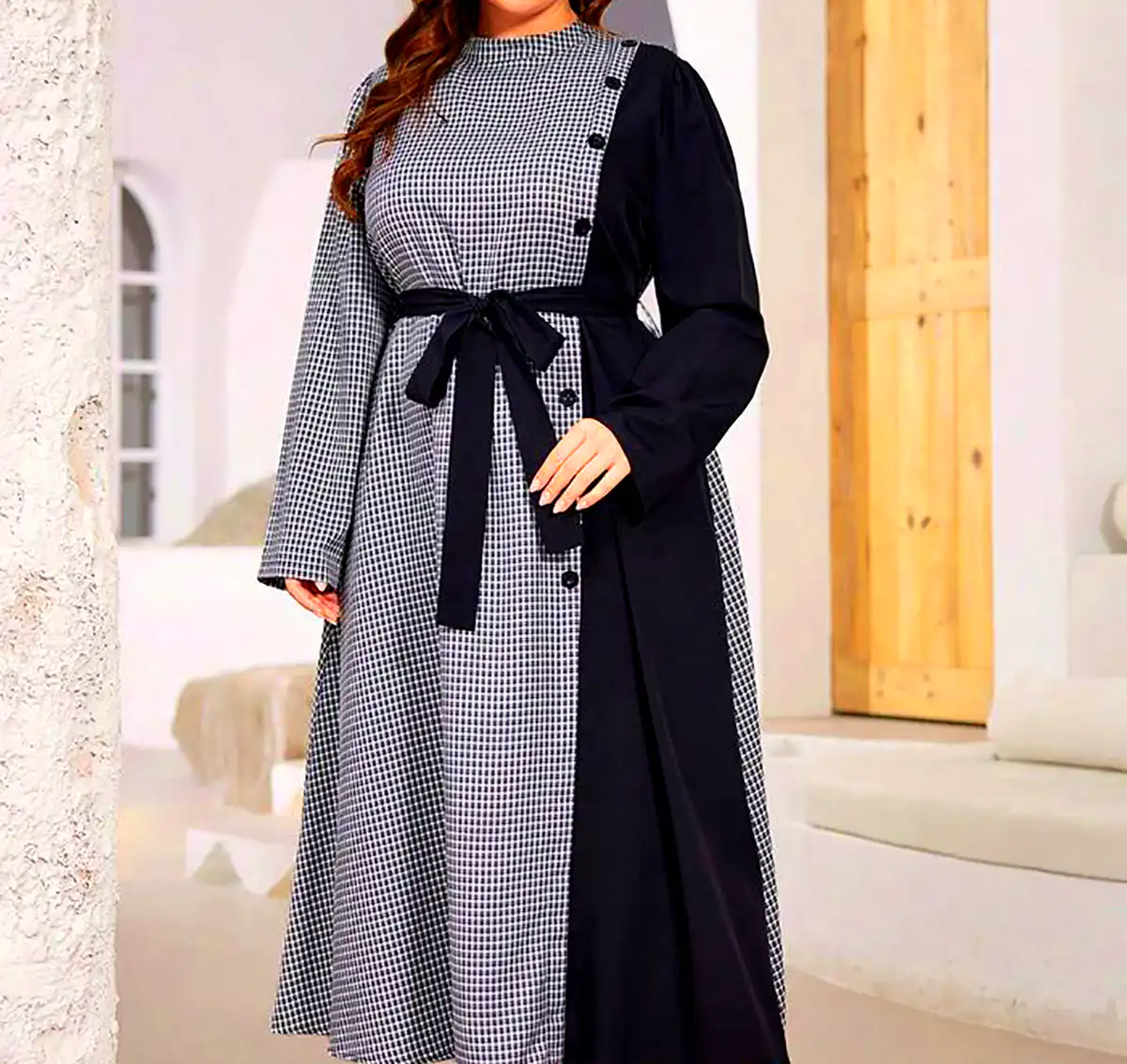 پیراهن کرپ زنانه