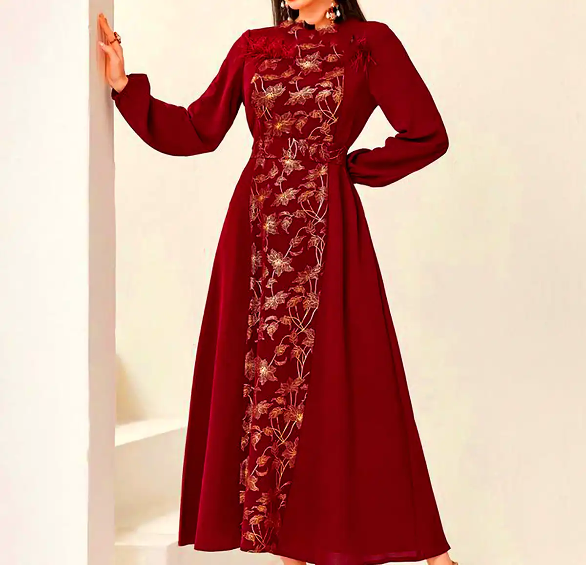 پیراهن کرپ زنانه