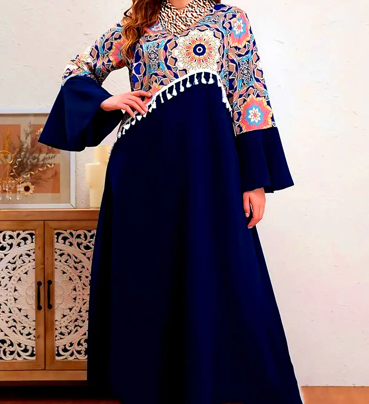 پیراهن محلی زنانه