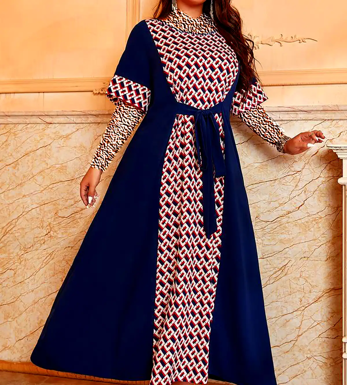 پیراهن محلی زنانه