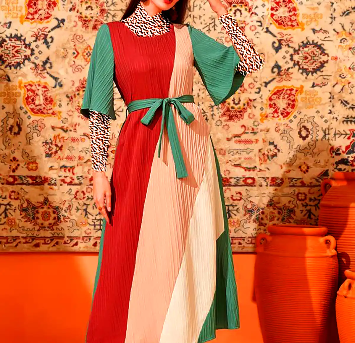 پیراهن محلی زنانه