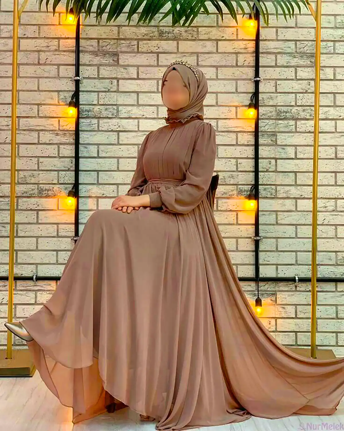 پیراهن مجلسی حریر مدرن